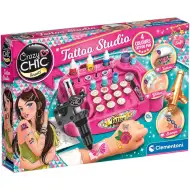 Crazy Chic: Farebná tetovacia štúdiová súprava - Clementoni