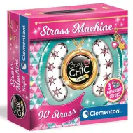 Crazy Chic: Náhradné kamienky Strass 90ks náhradný set pre stroj na lepenie strasskamienkov - Clementoni