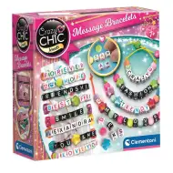 Crazy Chic: Sada na výrobu náramkov - Clementoni