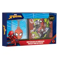 Darčeková sada s peňaženkou a kľúčenkou Spider-Man