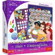 Disney+Princezné+2-v-1+stolová+hra%3A+Kto+sa+smeje+naposledy%3F+a+Hadí+a+rebríky+-+Trefl
