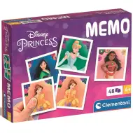 Disney Princezné pamäťová hra 48ks - Clementoni