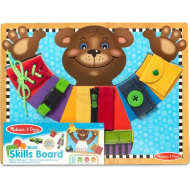 Drevená tabuľa na rozvoj základných zručností s mackom - Melissa &amp; Doug