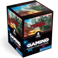 Dungeons &amp; Dragons – Zem plameňov 500-dielne puzzle - Clementoni