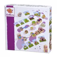 Eichhorn: Drevená hračka na šnurovanie Farma 13 ks - Simba Toys