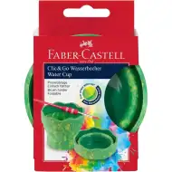 Faber-Castell: Click and Go zelený mramorový pohár na štetce
