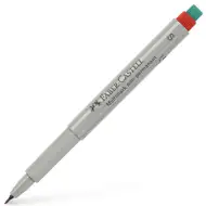 Faber-Castell: Fóliový popisovač S červený