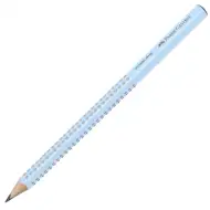 Faber-Castell: Jumbo Grip 2B grafitová ceruzka, svetlomodrá, 1 ks