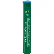 Faber-Castell: Náplň do ceruzky, 12 ks, 0,7 mm, 2B