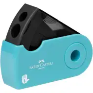 Faber-Castell: Sleeve dvojité strúhadlo v tyrkysovej farbe