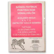 Farebné papiere, bodové mriežky a čiarové siete pre 5.-8. ročník