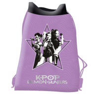 Fialová športová taška K-Pop lovcov démonov