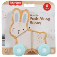 Fisher-Price: Drevený tlačiarik zajac - Mattel