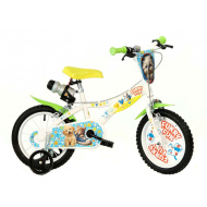 Furry Fun detský bicykel so psíkmi a mačkami, veľkosť 14 – Dino Bikes