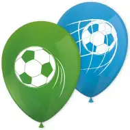Futbalová lopta vzor balóniky 8 ks sada