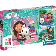 Gabi bábikársky dom 3x48 dielov puzzle - Clementoni