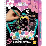Gabi bábikový domček A-meow-zing kreatívna sada so škrabacími obrázkami 44 strán - Lisciani