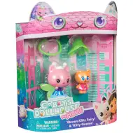 Gabi domček pre bábiky Kino: Balíček figúrok Kristálykert 2 ks – Queen Kitty Fairy a Kitty Gnome – Spin Master