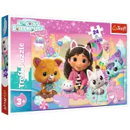 Gabin domček pre bábiky a priatelia 24-dielne maxi puzzle - Trefl