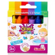 Glibbi Vodné voskovky 6 ks sada - Simba Toys