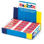 Gumová radiérka v papierovom obale 1ks - Carioca