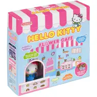 Hello Kitty Flower Café figúrka s domčekom na nalepovanie - Comansi