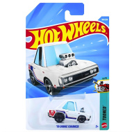 Hot Wheels: ’70 Dodge Charger biele autíčko 1/64 - Mattel