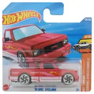 Hot Wheels: ’91 GMC Syclone červené autíčko 1/64 – Mattel
