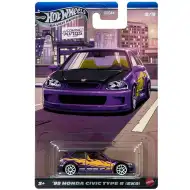 Hot Wheels: ’99 Honda Civic Type R (EK9) klasické autíčko 1/64 - Mattel