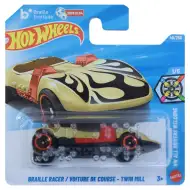 Hot Wheels: Braille Racer / Závodné auto - Twin Mill autíčko 1/64 - Mattel