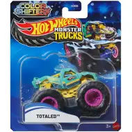 Hot Wheels Monster Truck: Totaled, menič farby, autíčko 1/64 - Mattel