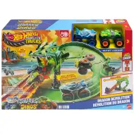 Hot Wheels Monster Trucks: Dráčiková závodná dráha - Mattel