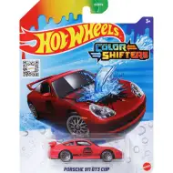 Hot Wheels: Porsche 911 GT3 Cup meniace farbu autíčko 1/64 - Mattel