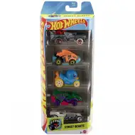 Hot Wheels: Street Beasts 5-kusová sada vozidiel 1/64 - Mattel