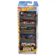 Hot Wheels: Stunt Tracks 5-dielna sada autíčok - Mattel