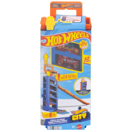 Hot Wheels: Turboštartová garáž s 2 autíčkami - Mattel