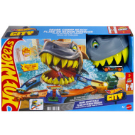 Hot Wheels: Žraločí útok — súprava dráhy s autíčkom - Mattel