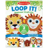 Hurkold! Kreatív súprava na výrobu bábok divokých zvierat - Melissa &amp; Doug
