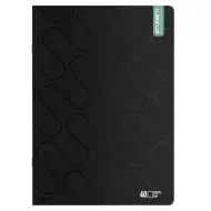ICO: Študentský Prémium Black zošit A/4 čistý 40 listov