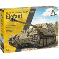 Italeri: 1/35 Sd.Kfz. 184 Elefant stíhač tankov model