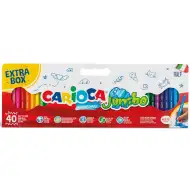 Jumbo 40-dielna sada maxi fixiek - Carioca