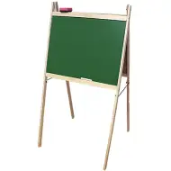 Dvojstranná stojacia drevená tabuľa