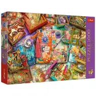 Kreatívny stolík 100-dielne Prémiové plus kvalitné puzzle - Trefl