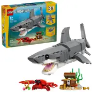 LEGO® Creator: Nebezpečný žralok s truhlou pokladov (31381)