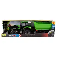 LENA: Traktor Worxx Deutz-Fahr Agrotron 7250 TTV s prívesom v krabici 74 cm