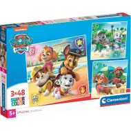 Labková patrola 3x48 dielov puzzle - Clementoni