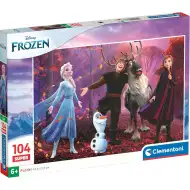 Ľadové kráľovstvo 104-dielne Super puzzle - Clementoni