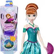 Ľadové kráľovstvo: Kúzelné prekvapenie Anna bábika s vejárikom - Mattel