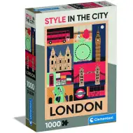 Londýn - Štýl v meste 1000-dielne puzzle - Clementoni