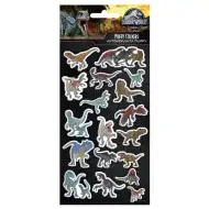 Luna: 3D nafukovacia samolepková sada Jurassic World na archu 10x22 cm